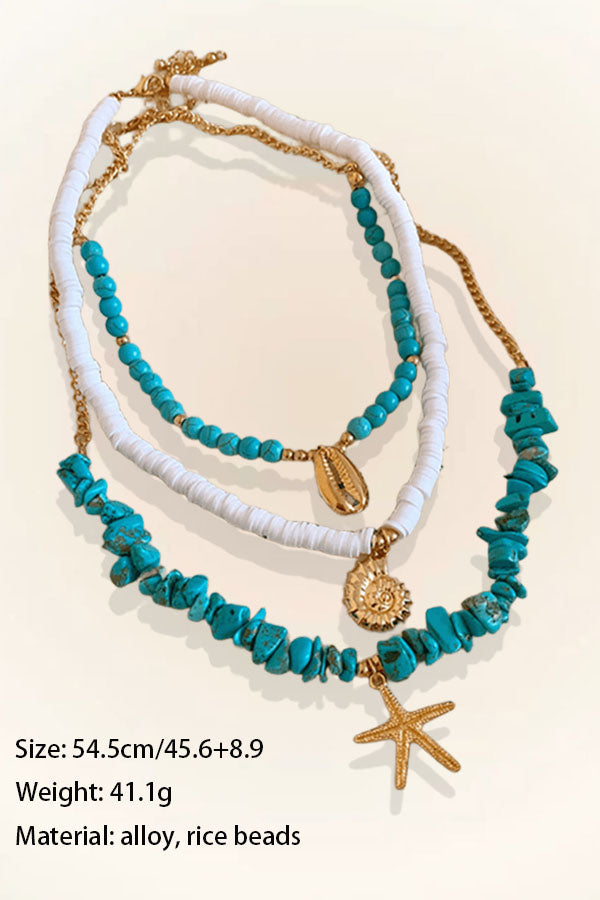 Ocean Whisper Turquoise Necklace