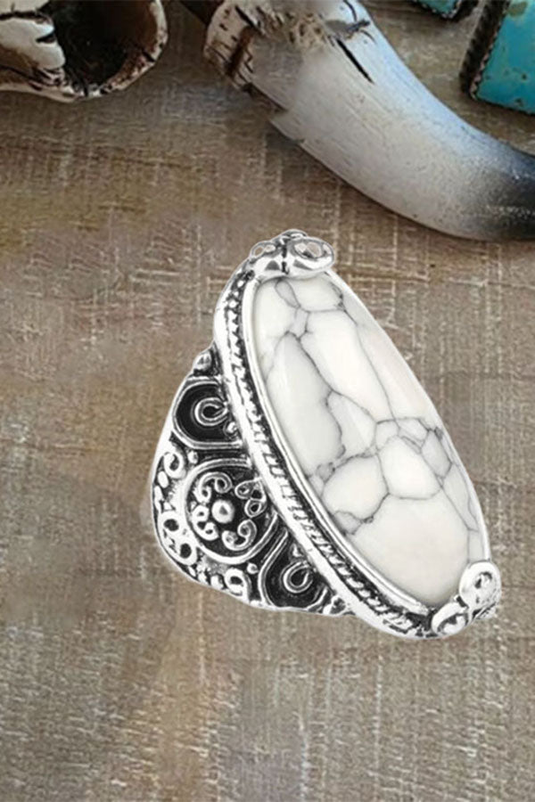 Bohemian Vintage Turquoise Ring