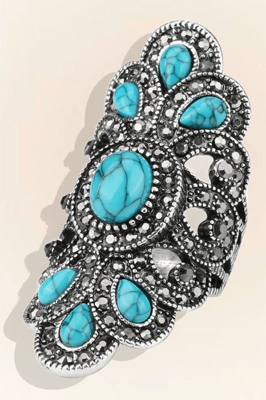 Turquoise Rings for Women Sterling Silver: Bold Vintage Gems with Western Soul