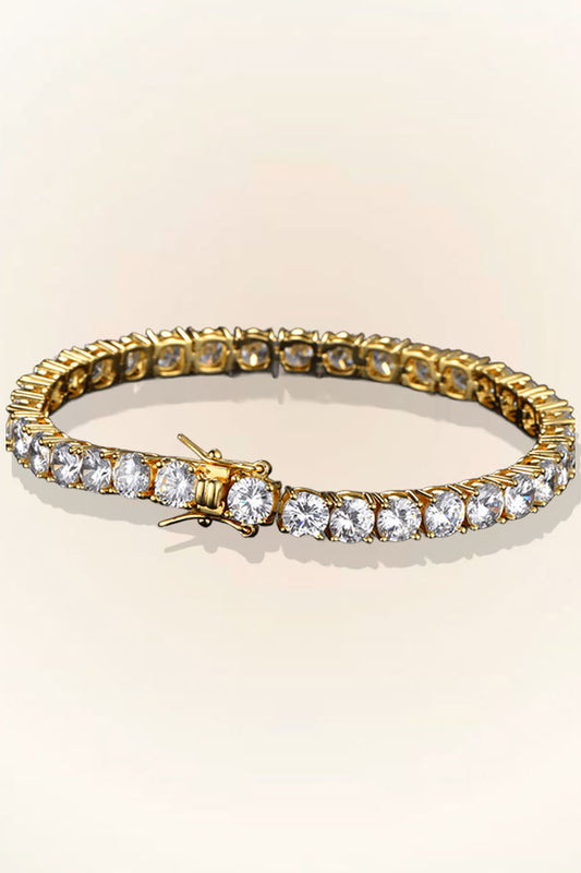 Advanced 4a Zircon Handmade Inlaid Bracelet