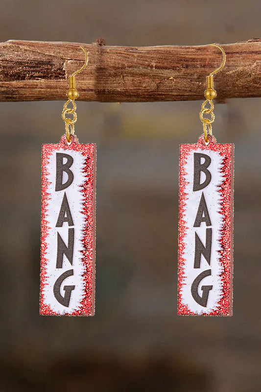 BANG Western Earrings Western Cowboy Inspired Earrings