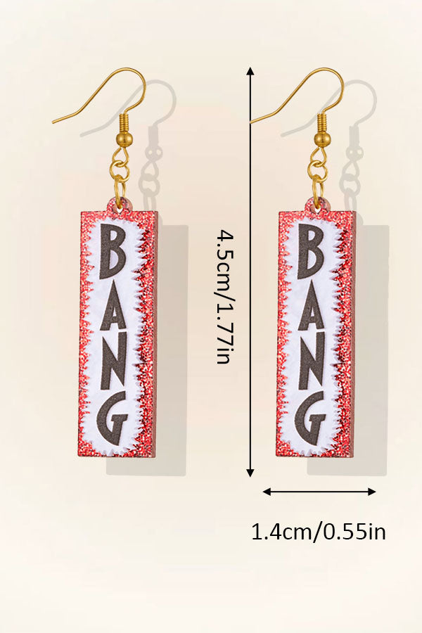 BANG Western Earrings Western Cowboy Inspired Earrings