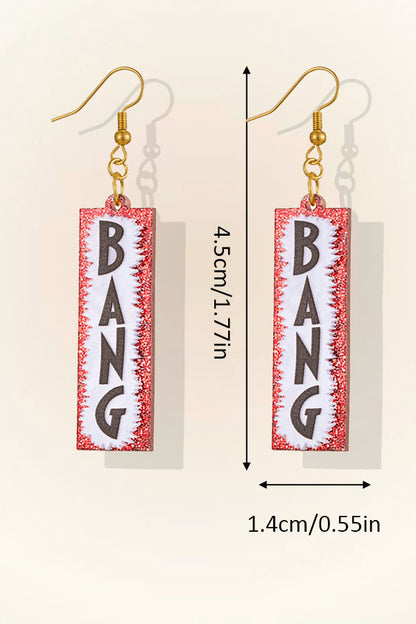 BANG Western Earrings Western Cowboy Inspired Earrings
