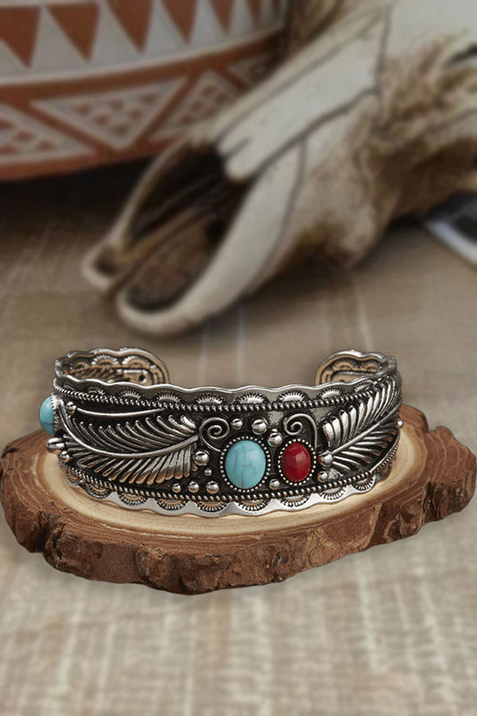 Navajo-Inspired Blue Turquoise Bracelet