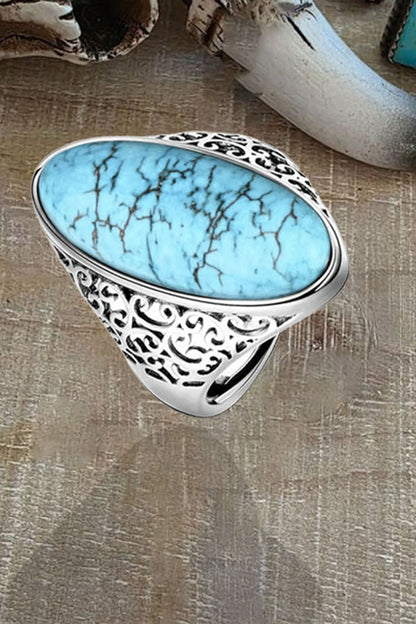 Bohemian Vintage Turquoise Ring