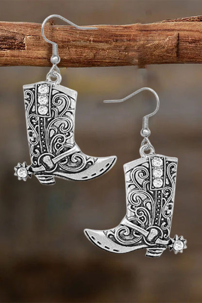 ‌Rebel Boho Cowboy Earrings & Necklace Set