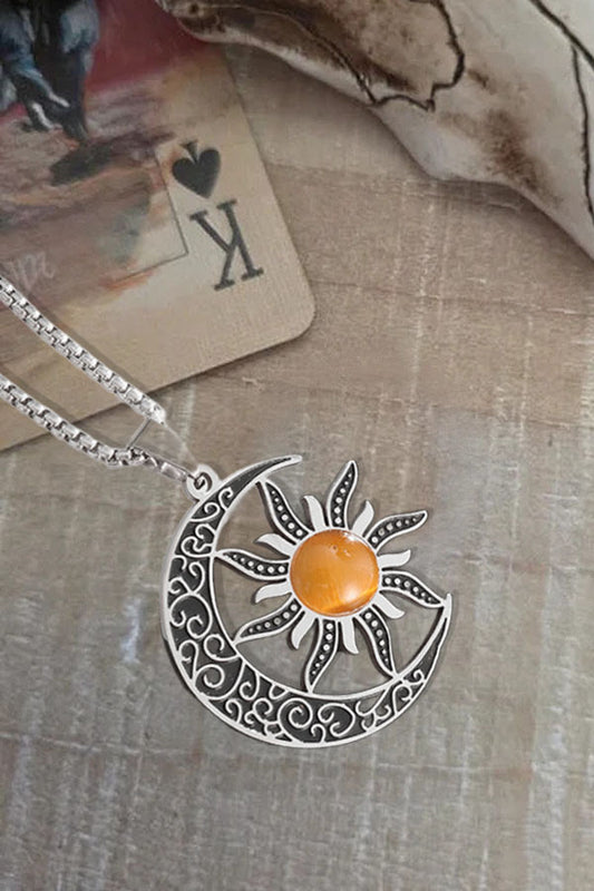 Celestial Sun & Moon Necklace