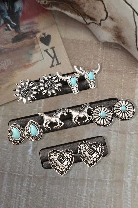 Wild West Turquoise Earrings